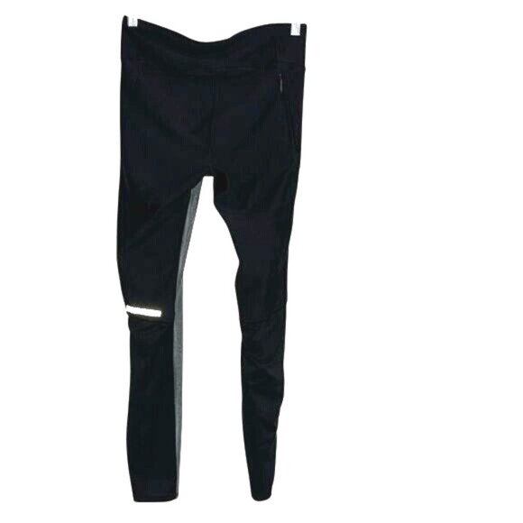 Under Armour Womens Black & Gray Compression Leggings Size S Stretchy Athletic F - Picture 4 of 9